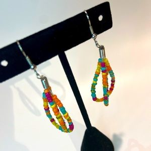 Multi colored Dangling earrings